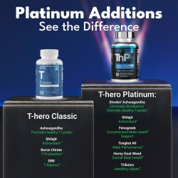 Essential Elements T-Hero Platinum Suplemento de salud masculina