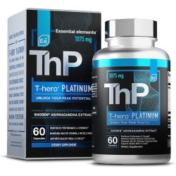 Essential Elements T-Hero Platinum Suplemento de salud masculina