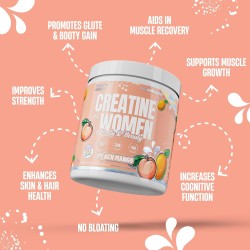 Creatina para mujer Nutrex Research Booty & Beauty – Peach Mango