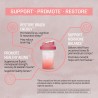 Sunwarrior Creatina para mujeres monohidrato polvo micronizado pre entrenamiento suplemento de recuperación apoyo muscular