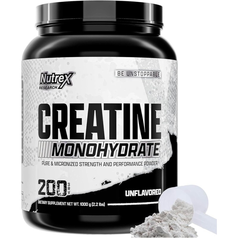 Nutrex Research Monohidrato de creatina micronizada en polvo Nutrex Research Monohidrato de creatina micronizada en polvo