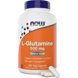 Now L-Glutamina | Veganas y sin OMG