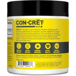 CON-CRET Creatina HCl en polvo | Apoyo de energía muscular, cognitiva y celular