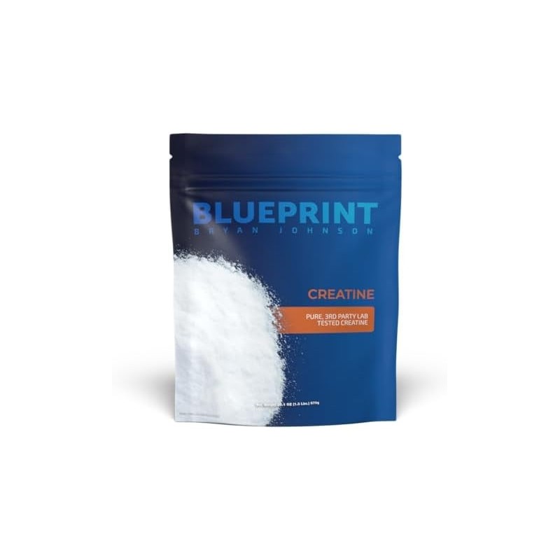Monohidrato de creatina en polvo Blueprint Bryan Johnson Monohidrato de creatina en polvo Blueprint Bryan Johnson