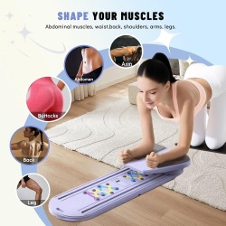 Juego de pilates reformador, 7 en 1 para entrenamiento en casa