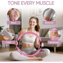 Set pilates de Inicio con Elementos Esenciales de Fitness y Tonificación Compactos, Accesorios