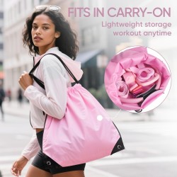 Set pilates de Inicio con Elementos Esenciales de Fitness y Tonificación Compactos, Accesorios