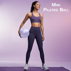 Juego de anillos de pilates: círculo mágico de 14 pulgadas con asas acolchadas dobles