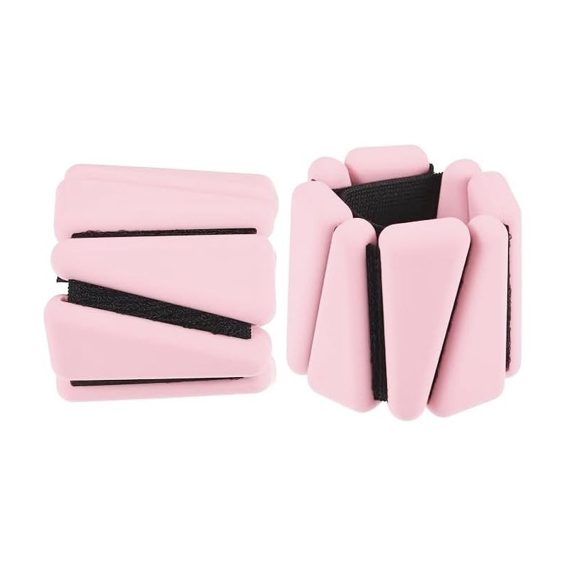 Juego de 2 pesas de silicona ajustables para muñeca y tobillo para mujeres y hombres Juego de 2 pesas de silicona ajustables para muñeca y tobillo para mujeres y hombres