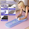 Tabla de pilates plegable con pantalla digital, reformador de pilates portátil 6 en 1 para el hogar y el gimnasio Tabla de pilates plegable con pantalla digital, reformador de pilates portátil 6 en 1 para el hogar y el gimnasio