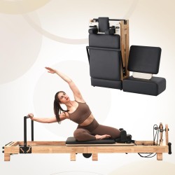 Máquinas de Pilates para uso doméstico y en estudio, Equipo de Pilates con cajón de asiento
