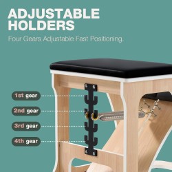 ARKANTOS Silla de pilates | Silla de pilates de entrenamiento completo ajustable