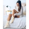 Calcetines de pilates de agarre para mujer, calcetines de yoga con agarre para barre entrenamiento, hospital, calcetines largos Calcetines de pilates de agarre para mujer, calcetines de yoga con agarre para barre entrenamiento, hospital, calcetines largos