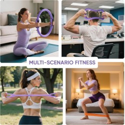 Kit de Pilates para Mujer, Equipo de Pilates, Set de Aros y Pelotas