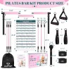 Kit de barra de pilates con bandas de resistencia