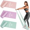 Bandas de resistencia para entrenamiento, bandas de ejercicio, banda de resistencia para terapia física