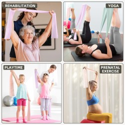 Bandas de resistencia para entrenamiento, bandas de ejercicio, banda de resistencia para terapia física