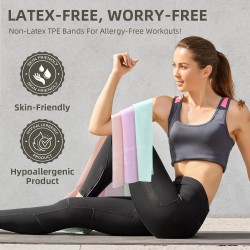 Bandas de resistencia para entrenamiento, bandas de ejercicio, banda de resistencia para terapia física