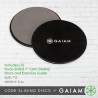 Gaiam Core - Discos deslizantes de entrenamiento de doble cara para alfombra y piso de madera dura Gaiam Core - Discos deslizantes de entrenamiento de doble cara para alfombra y piso de madera dura