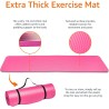 Amazon Basics - Tapete de yoga extragrueso de 1/2 pulgada Amazon Basics - Tapete de yoga extragrueso de 1/2 pulgada