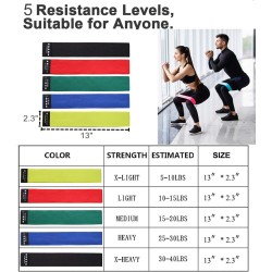 YXILEE Juego de anillos circulares de pilates – Equipo de entrenamiento en casa para mujeres