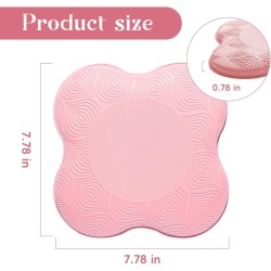 Paquete de 2 cojines de yoga para rodillas y codos, espuma extra gruesa para rodillas