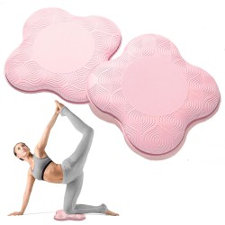 Paquete de 2 cojines de yoga para rodillas y codos, espuma extra gruesa para rodillas