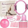 Kit de Pilates para Mujer, Equipo de Pilates, Set de Aros y Pelotas
