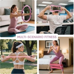 Kit de Pilates para Mujer, Equipo de Pilates, Set de Aros y Pelotas