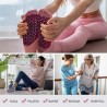 Calcetines de yoga antideslizantes con agarres para pilates