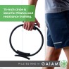 Gaiam Anillo de Pilates Fitness Circle – Mangos acolchados de espuma ligera y duradera Gaiam Anillo de Pilates Fitness Circle – Mangos acolchados de espuma ligera y duradera
