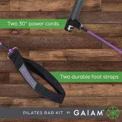 Gaiam Restore Kit de reformador de barra de pilates