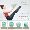 Juego de 9 anillos de pilates, anillo de yoga de círculo mágico, pelota de pilates Juego de 9 anillos de pilates, anillo de yoga de círculo mágico, pelota de pilates