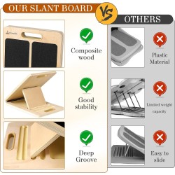 Tabla inclinada ajustable para estiramiento de pantorrillas