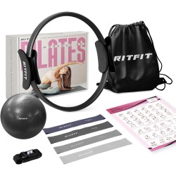 Anillo de pilates de 14 pulgadas con bola de pilates