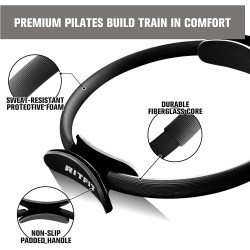 Anillo de pilates de 14 pulgadas con bola de pilates