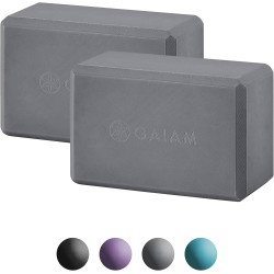 Gaiam - Bloque de EVA | Bloque EVA para Yoga, pilates y equiilibrio