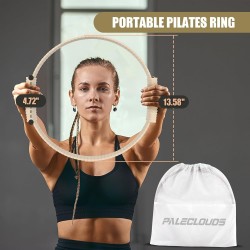 Juego de anillos de pilates, kit esencial de pilates con anillo de pilates y bola