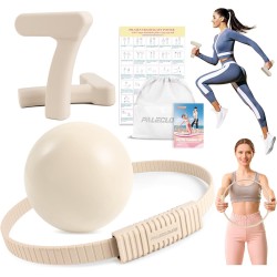 Juego de anillos de pilates, kit esencial de pilates con anillo de pilates y bola