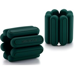 STONESAM | Juego de 2 pulseras ajustables para muñeca y tobillo