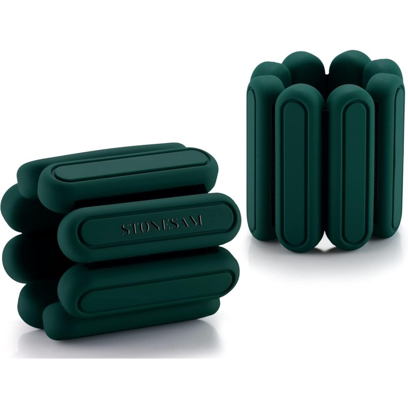 STONESAM | Juego de 2 pulseras ajustables para muñeca y tobillo STONESAM | Juego de 2 pulseras ajustables para muñeca y tobillo