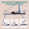 Reformador de pilates plegable | Para entrenmaiento desde el hogar facil de plegar Reformador de pilates plegable | Para entrenmaiento desde el hogar facil de plegar