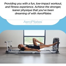 AeroPilates Reformer, equipo de entrenamiento en casa, máquina de Pilates con resistencia