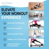 AeroPilates Reformer, equipo de entrenamiento en casa, máquina de Pilates con resistencia