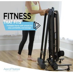 AeroPilates Reformer, equipo de entrenamiento en casa, máquina de Pilates con resistencia