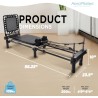 AeroPilates Reformer, equipo de entrenamiento en casa, máquina de Pilates con resistencia