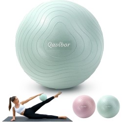 Pelota de pilates de 9 pulgadas, pequeña pelota de ejercicio