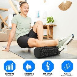 Rodillo de espuma para terapia física | Suave y como de usar en entrenamiento