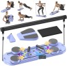 Tablero de pilates, equipo reformador de pilates plegable con temporizador