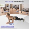 Tablero de pilates, equipo reformador de pilates plegable con temporizador